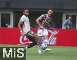 08.07.2025, FIFA Club World Cup 2025, Halbfinale, Fluminense FC - Chelsea FC, im MetLife Stadium (East Rutherford, NJ), re: Rene (Fluminense) am Ball 
