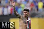 08.07.2025, FIFA Club World Cup 2025, Halbfinale, Fluminense FC - Chelsea FC, im MetLife Stadium (East Rutherford, NJ), Enzo FERNANDEZ (Chelsea) Schlussjubel.