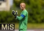 10.07.2025, Fussball 2. Bundesliga 2025/2026, Bad Wrishofen, 1.FC Magdeburg im Sommertrainingslager, Testspiel in Mindelheim (Unterallgu), FC Magdeburg - FC Zrich,  Torwart Dominik Reimann (1. FC Magdeburg) 