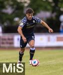 10.07.2025, Fussball 2. Bundesliga 2025/2026, Bad Wrishofen, 1.FC Magdeburg im Sommertrainingslager, Testspiel in Mindelheim (Unterallgu), FC Magdeburg - FC Zrich, Lindrit Kamberi (Zrich) am Ball  