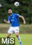 17.07.2025, Fussball 2. Bundesliga 2025/2026, Darmstadt 98 im Sommertrainingslager in Bad Wrishofen im Unterallgu, Testspiel: Darmstadt 98 - FC St.Gallen 1879, im Stadion Bad Wrishofen. Aleksandar Vukotic (Darmstadt) Kopfball 