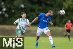 17.07.2025, Fussball 2. Bundesliga 2025/2026, Darmstadt 98 im Sommertrainingslager in Bad Wrishofen im Unterallgu, Testspiel: Darmstadt 98 - FC St.Gallen 1879, im Stadion Bad Wrishofen. re: Aleksandar Vukotic (Darmstadt) Kopfball 