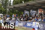 17.07.2025, Fussball 2. Bundesliga 2025/2026, Darmstadt 98 im Sommertrainingslager in Bad Wrishofen im Unterallgu, Testspiel: Darmstadt 98 - FC St.Gallen 1879, im Stadion Bad Wrishofen.  Volle Zuschauertribnen bei den beiden Testspielen im Wrishofener Stadion.