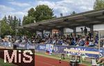 17.07.2025, Fussball 2. Bundesliga 2025/2026, Darmstadt 98 im Sommertrainingslager in Bad Wrishofen im Unterallgu, Testspiel: Darmstadt 98 - FC St.Gallen 1879, im Stadion Bad Wrishofen.  Volle Zuschauertribnen bei den beiden Testspielen im Wrishofener Stadion.
