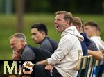 17.07.2025, Fussball 2. Bundesliga 2025/2026, Darmstadt 98 im Sommertrainingslager in Bad Wrishofen im Unterallgu, Testspiel: Darmstadt 98 - FC St.Gallen 1879, im Stadion Bad Wrishofen. Trainer Florian Kohfeldt (SV Darmstadt 98) auf der Bank.