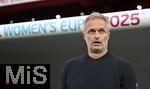 19.07.2025, UEFA Frauen-Europameisterschaft 2025 in der Schweiz. Viertelfinale, Frankreich - Deutschland, im St-Jakob-Park Basel (Schweiz). Trainer Christian Wck (Deutschland) 