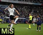 19.07.2025, UEFA Frauen-Europameisterschaft 2025 in der Schweiz. Viertelfinale, Frankreich - Deutschland, im St-Jakob-Park Basel (Schweiz). Sjoeke Nsken (Deutschland) jubelt.