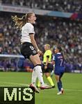 19.07.2025, UEFA Frauen-Europameisterschaft 2025 in der Schweiz. Viertelfinale, Frankreich - Deutschland, im St-Jakob-Park Basel (Schweiz). Sjoeke Nsken (Deutschland) jubelt.
