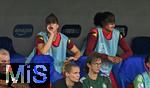 19.07.2025, UEFA Frauen-Europameisterschaft 2025 in der Schweiz. Viertelfinale, Frankreich - Deutschland, im St-Jakob-Park Basel (Schweiz). Giulia Gwinn (Deutschland) feuert ihre Mannschaft an