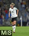 19.07.2025, UEFA Frauen-Europameisterschaft 2025 in der Schweiz. Viertelfinale, Frankreich - Deutschland, im St-Jakob-Park Basel (Schweiz). Lea Schller (Deutschland) mit Schmerzen.