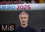 19.07.2025, UEFA Frauen-Europameisterschaft 2025 in der Schweiz. Viertelfinale, Frankreich - Deutschland, im St-Jakob-Park Basel (Schweiz). Trainer Christian Wck (Deutschland) 