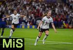 19.07.2025, UEFA Frauen-Europameisterschaft 2025 in der Schweiz. Viertelfinale, Frankreich - Deutschland, im St-Jakob-Park Basel (Schweiz). Torjubel Sjoeke Nsken (Deutschland) 