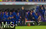 19.07.2025, UEFA Frauen-Europameisterschaft 2025 in der Schweiz. Viertelfinale, Frankreich - Deutschland, im St-Jakob-Park Basel (Schweiz). Trainer Laurent Bonadei (Frankreich) 