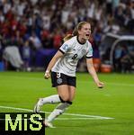 19.07.2025, UEFA Frauen-Europameisterschaft 2025 in der Schweiz. Viertelfinale, Frankreich - Deutschland, im St-Jakob-Park Basel (Schweiz). Torjubel Sjoeke Nsken (Deutschland) 
