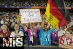 19.07.2025, UEFA Frauen-Europameisterschaft 2025 in der Schweiz. Viertelfinale, Frankreich - Deutschland, im St-Jakob-Park Basel (Schweiz). Fans Deutschland (Es Schllert die Fhrung) 