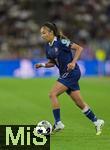 19.07.2025, UEFA Frauen-Europameisterschaft 2025 in der Schweiz. Viertelfinale, Frankreich - Deutschland, im St-Jakob-Park Basel (Schweiz). Selma Bacha (Frankreich) am Ball 