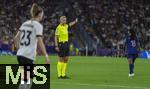 19.07.2025, UEFA Frauen-Europameisterschaft 2025 in der Schweiz. Viertelfinale, Frankreich - Deutschland, im St-Jakob-Park Basel (Schweiz). Schiedsrichterin Tess Olofsson (SWE)