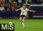 19.07.2025, UEFA Frauen-Europameisterschaft 2025 in der Schweiz. Viertelfinale, Frankreich - Deutschland, im St-Jakob-Park Basel (Schweiz). Elfmeterschiessen nach der Verlngerung: Rebecca Knaak (Deutschland) 