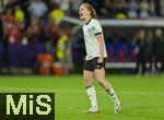 19.07.2025, UEFA Frauen-Europameisterschaft 2025 in der Schweiz. Viertelfinale, Frankreich - Deutschland, im St-Jakob-Park Basel (Schweiz). Elfmeterschiessen nach der Verlngerung: Sjoeke Nsken (Deutschland) jubelt 