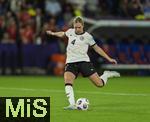 19.07.2025, UEFA Frauen-Europameisterschaft 2025 in der Schweiz. Viertelfinale, Frankreich - Deutschland, im St-Jakob-Park Basel (Schweiz). Elfmeterschiessen nach der Verlngerung: Rebecca Knaak (Deutschland) 