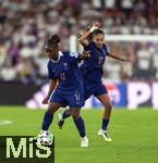 19.07.2025, UEFA Frauen-Europameisterschaft 2025 in der Schweiz. Viertelfinale, Frankreich - Deutschland, im St-Jakob-Park Basel (Schweiz). Sandy Baltimore (Frankreich) am Ball re: Selma Bacha (Frankreich).