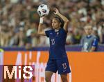 19.07.2025, UEFA Frauen-Europameisterschaft 2025 in der Schweiz. Viertelfinale, Frankreich - Deutschland, im St-Jakob-Park Basel (Schweiz). Selma Bacha (Frankreich) Einwurf 