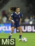 19.07.2025, UEFA Frauen-Europameisterschaft 2025 in der Schweiz. Viertelfinale, Frankreich - Deutschland, im St-Jakob-Park Basel (Schweiz). Kelly Gago (Frankreich) am Ball 