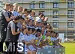 20.07.2025, Fussball 3. Liga 2025/2026, 25.Spieltag, TSV 1860 Mnchen Training an der Grnwalder Strasse Mnchen, Teamfoto und Einzelportrait-Fototermin der Ersten Mannschaft.
 
