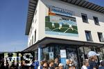 20.07.2025, Fussball 3. Liga 2025/2026, 25.Spieltag, TSV 1860 Mnchen Training an der Grnwalder Strasse Mnchen, Neue Wandbemalung an der Geschftstelle fr die Jugendabteilung 

