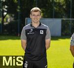 20.07.2025, Fussball 3. Liga 2025/2026, TSV 1860 Mnchen, Portrttermin 2025/2026, Mannschaftsfoto an der Grnwalderstrasse, Mnchen. Athletiktrainer Philipp Kunz; TSV 1860 Mnchen


