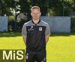20.07.2025, Fussball 3. Liga 2025/2026, TSV 1860 Mnchen, Portrttermin 2025/2026, Mannschaftsfoto an der Grnwalderstrasse, Mnchen. Co-Trainer Nicolas Masetzky; TSV 1860 Mnchen
