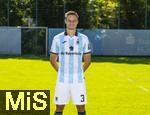 20.07.2025, Fussball 3. Liga 2025/2026, TSV 1860 Mnchen, Portrttermin 2025/2026, Mannschaftsfoto an der Grnwalderstrasse, Mnchen. Siemen Voet; TSV 1860 Mnchen

