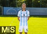 20.07.2025, Fussball 3. Liga 2025/2026, TSV 1860 Mnchen, Portrttermin 2025/2026, Mannschaftsfoto an der Grnwalderstrasse, Mnchen. Thore Jacobsen; TSV 1860 Mnchen

