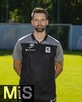 20.07.2025, Fussball 3. Liga 2025/2026, TSV 1860 Mnchen, Portrttermin 2025/2026, Mannschaftsfoto an der Grnwalderstrasse, Mnchen. Physiotherapeut Andre van Staa; TSV 1860 Mnchen

