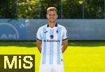 20.07.2025, Fussball 3. Liga 2025/2026, TSV 1860 Mnchen, Portrttermin 2025/2026, Mannschaftsfoto an der Grnwalderstrasse, Mnchen. Florian Niederlechner; TSV 1860 Mnchen

