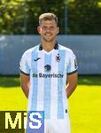 20.07.2025, Fussball 3. Liga 2025/2026, TSV 1860 Mnchen, Portrttermin 2025/2026, Mannschaftsfoto an der Grnwalderstrasse, Mnchen. Florian Niederlechner; TSV 1860 Mnchen

