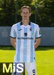 20.07.2025, Fussball 3. Liga 2025/2026, TSV 1860 Mnchen, Portrttermin 2025/2026, Mannschaftsfoto an der Grnwalderstrasse, Mnchen. Justin Steinktter; TSV 1860 Mnchen
