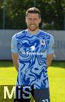 20.07.2025, Fussball 3. Liga 2025/2026, TSV 1860 Mnchen, Portrttermin 2025/2026, Mannschaftsfoto an der Grnwalderstrasse, Mnchen. Torwart Rene Vollath; TSV 1860 Mnchen

