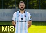 20.07.2025, Fussball 3. Liga 2025/2026, TSV 1860 Mnchen, Portrttermin 2025/2026, Mannschaftsfoto an der Grnwalderstrasse, Mnchen. Morris Schrter; TSV 1860 Mnchen

