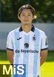 20.07.2025, Fussball 3. Liga 2025/2026, TSV 1860 Mnchen, Portrttermin 2025/2026, Mannschaftsfoto an der Grnwalderstrasse, Mnchen. Soichiro Kozuki; TSV 1860 Mnchen

