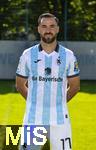 20.07.2025, Fussball 3. Liga 2025/2026, TSV 1860 Mnchen, Portrttermin 2025/2026, Mannschaftsfoto an der Grnwalderstrasse, Mnchen. Morris Schrter; TSV 1860 Mnchen


