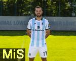 20.07.2025, Fussball 3. Liga 2025/2026, TSV 1860 Mnchen, Portrttermin 2025/2026, Mannschaftsfoto an der Grnwalderstrasse, Mnchen. Morris Schrter; TSV 1860 Mnchen

