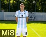 20.07.2025, Fussball 3. Liga 2025/2026, TSV 1860 Mnchen, Portrttermin 2025/2026, Mannschaftsfoto an der Grnwalderstrasse, Mnchen. Max Reinthaler; TSV 1860 Mnchen

