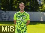 20.07.2025, Fussball 3. Liga 2025/2026, TSV 1860 Mnchen, Portrttermin 2025/2026, Mannschaftsfoto an der Grnwalderstrasse, Mnchen. Torwart Thomas Dhne; TSV 1860 Mnchen

