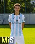 20.07.2025, Fussball 3. Liga 2025/2026, TSV 1860 Mnchen, Portrttermin 2025/2026, Mannschaftsfoto an der Grnwalderstrasse, Mnchen. Samuel Althaus; TSV 1860 Mnchen
