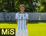 20.07.2025, Fussball 3. Liga 2025/2026, TSV 1860 Mnchen, Portrttermin 2025/2026, Mannschaftsfoto an der Grnwalderstrasse, Mnchen. Samuel Althaus; TSV 1860 Mnchen

