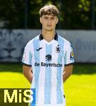 20.07.2025, Fussball 3. Liga 2025/2026, TSV 1860 Mnchen, Portrttermin 2025/2026, Mannschaftsfoto an der Grnwalderstrasse, Mnchen. Emre Erdogan; TSV 1860 Mnchen

