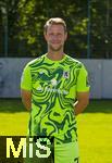 20.07.2025, Fussball 3. Liga 2025/2026, TSV 1860 Mnchen, Portrttermin 2025/2026, Mannschaftsfoto an der Grnwalderstrasse, Mnchen. Torwart Thomas Dhne; TSV 1860 Mnchen

