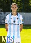 20.07.2025, Fussball 3. Liga 2025/2026, TSV 1860 Mnchen, Portrttermin 2025/2026, Mannschaftsfoto an der Grnwalderstrasse, Mnchen. Kilian Jakob; TSV 1860 Mnchen

