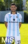 20.07.2025, Fussball 3. Liga 2025/2026, TSV 1860 Mnchen, Portrttermin 2025/2026, Mannschaftsfoto an der Grnwalderstrasse, Mnchen. Kevin Volland; TSV 1860 Mnchen
